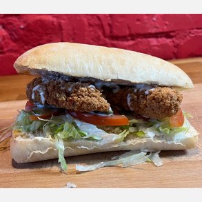 Chrispy chicken sandwich